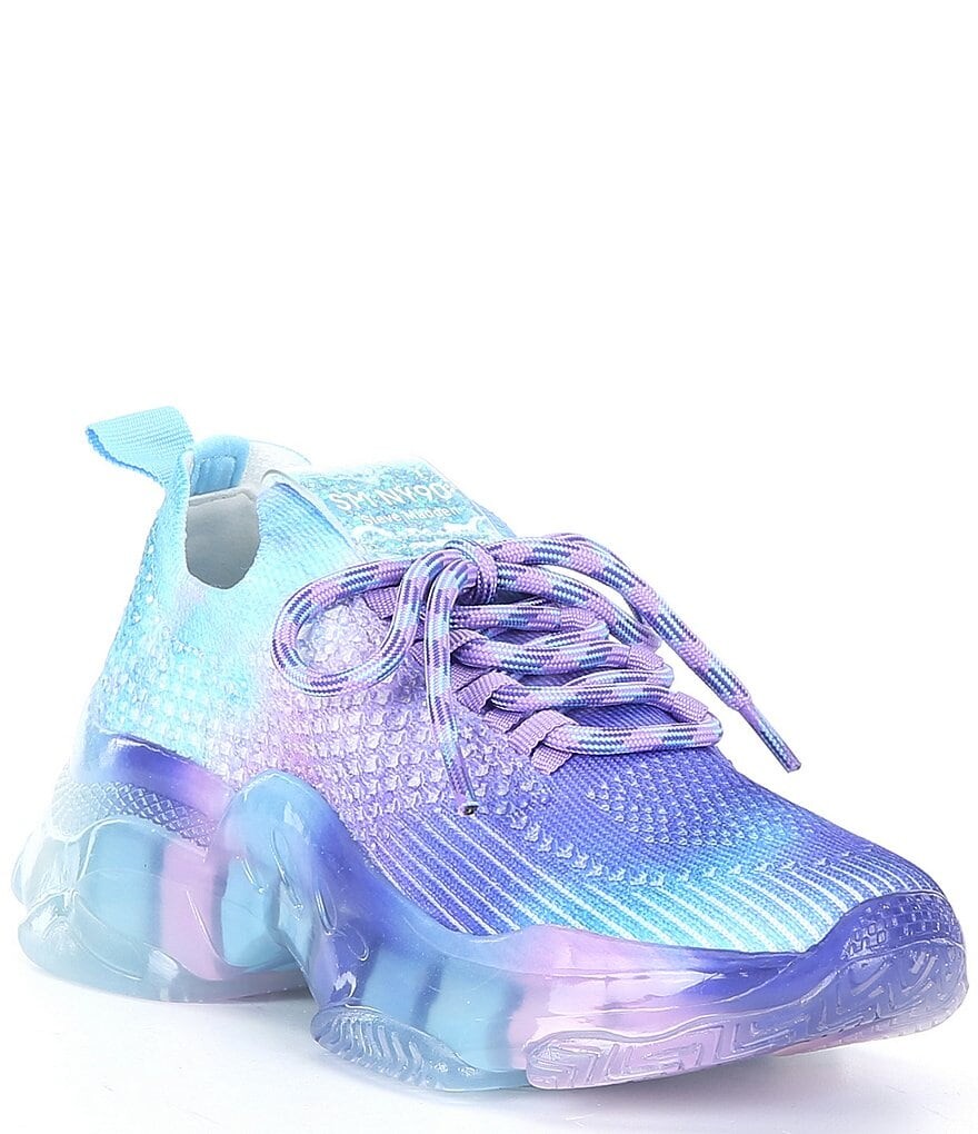 

Кроссовки Steve Madden Girls 'J-Miss Rainbow Ombre со стразами (молодежная), синий