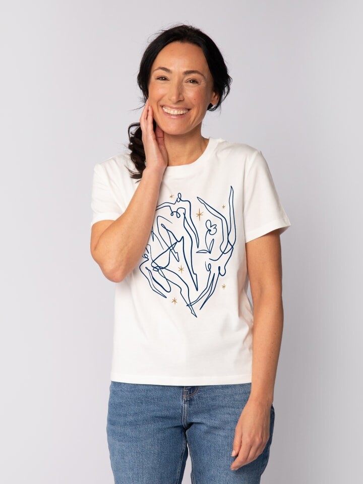 

Футболка wat Apparel T-Shirt Love and flex, белый