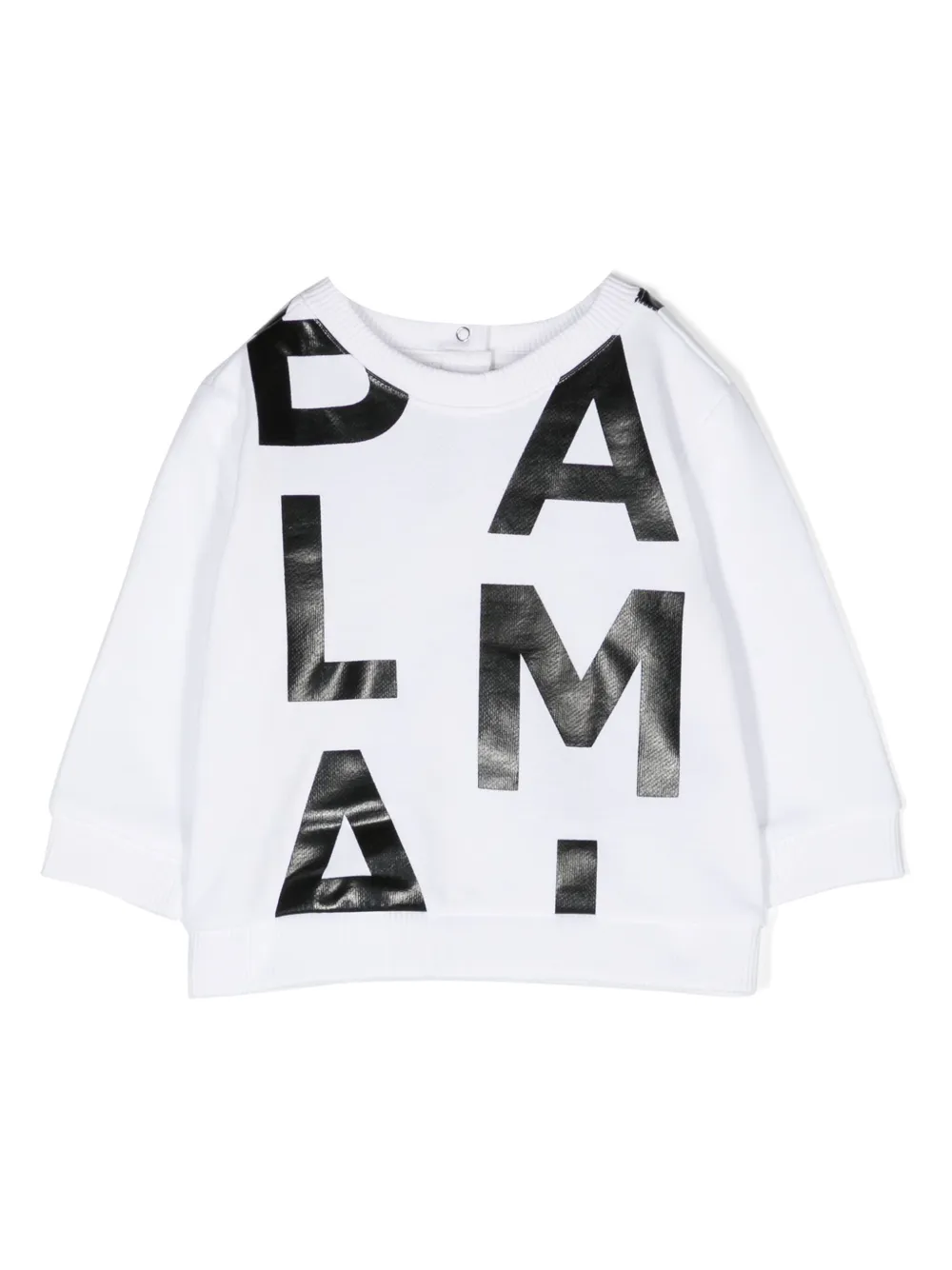 

Толстовка с логотипом Balmain Kids, белый