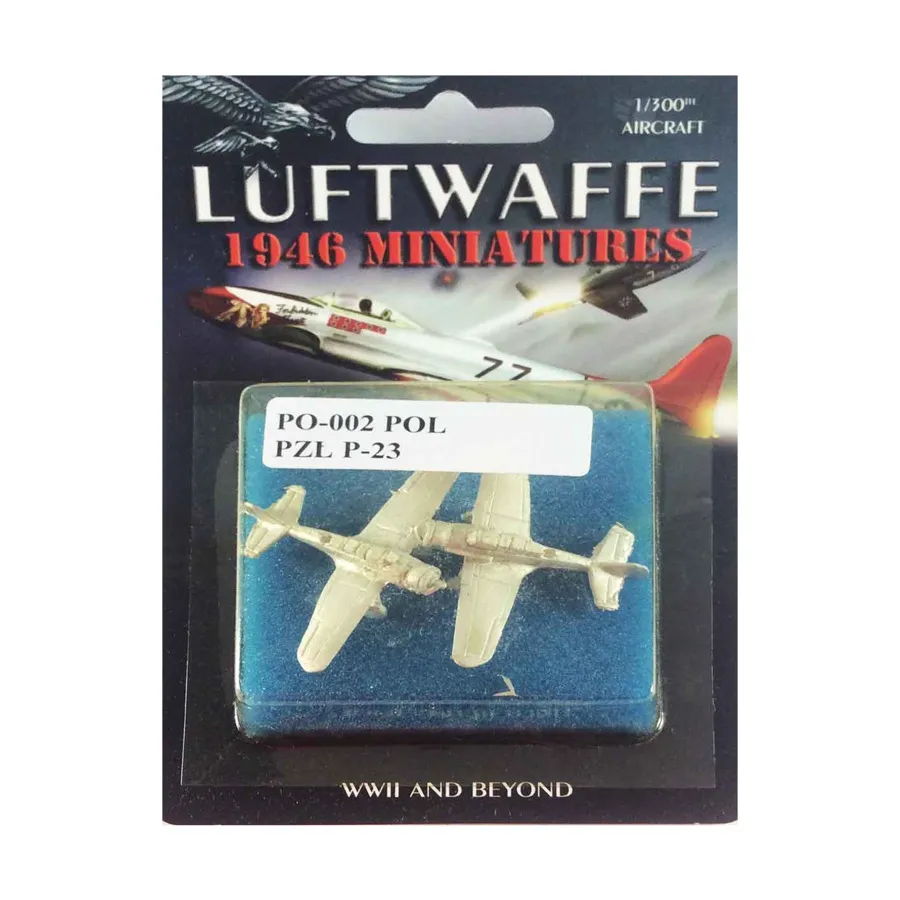 

ПЗЛ П-23, Luftwaffe 1946 Miniatures - Poland (1:300)
