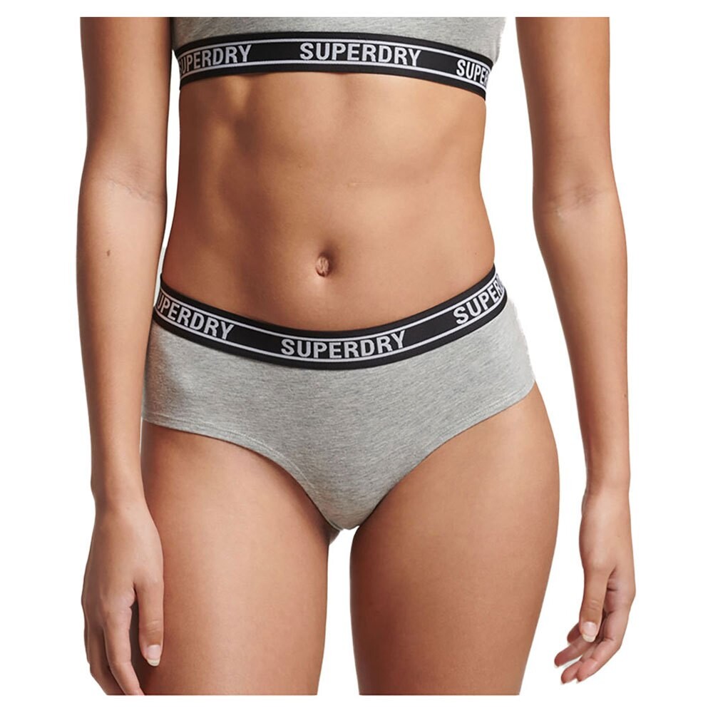 

Трусы Superdry Multi Logo Hipster, серый
