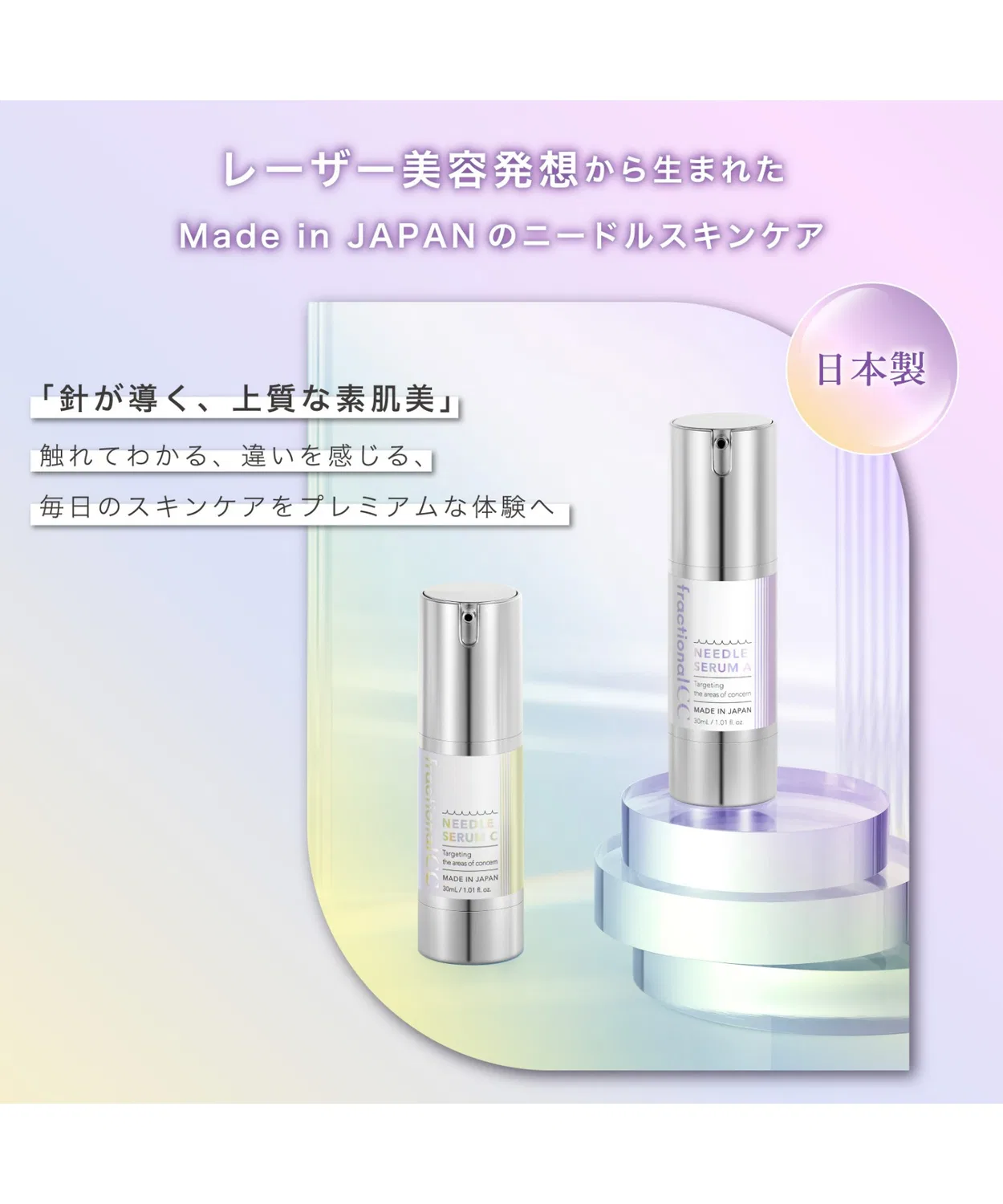 Сыворотка FractionalCC — С микроиглами и ретинолом Fractional CC Needle Serum A, , цвет фудзи, 30 мл — фото 3