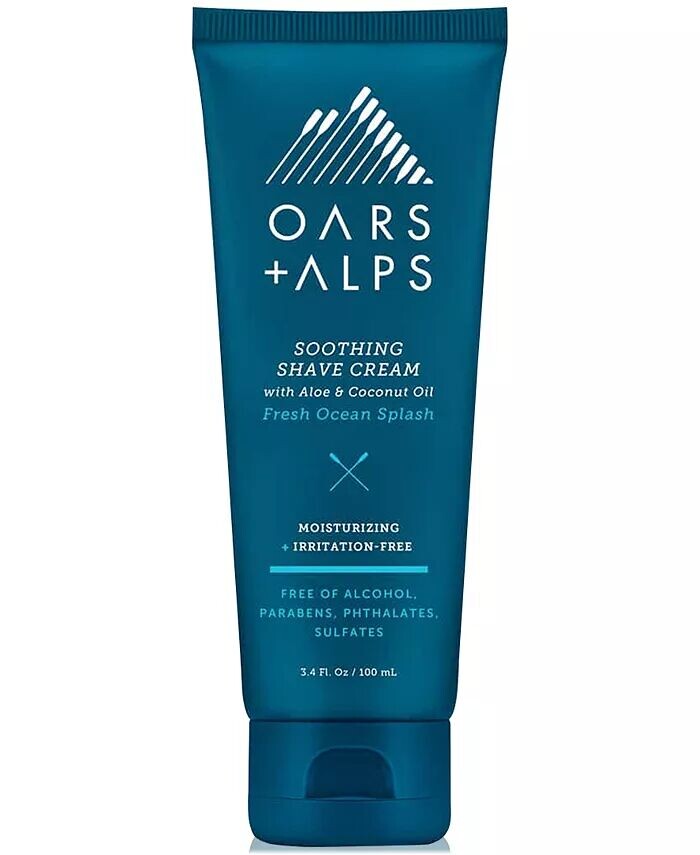 

Успокаивающий крем для бритья Oars + Alps