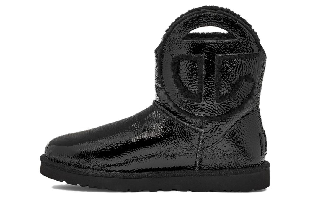 Сапоги UGG x Telfar Logo Mini Crinkle, черный