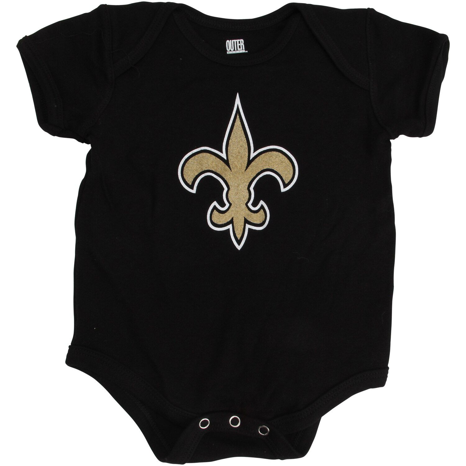 

Черное боди с логотипом New Orleans Saints Team для новорожденных Outerstuff, Черный, Черное боди с логотипом New Orleans Saints Team для новорожденных Outerstuff