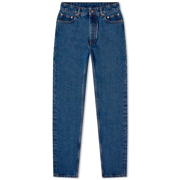 

Джинсы прямого кроя Palm Angels, синий