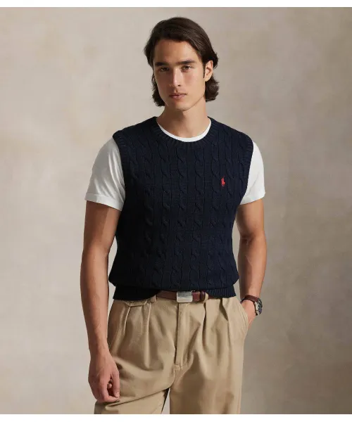 

Жилет Regular fit Polo Ralph Lauren, синий