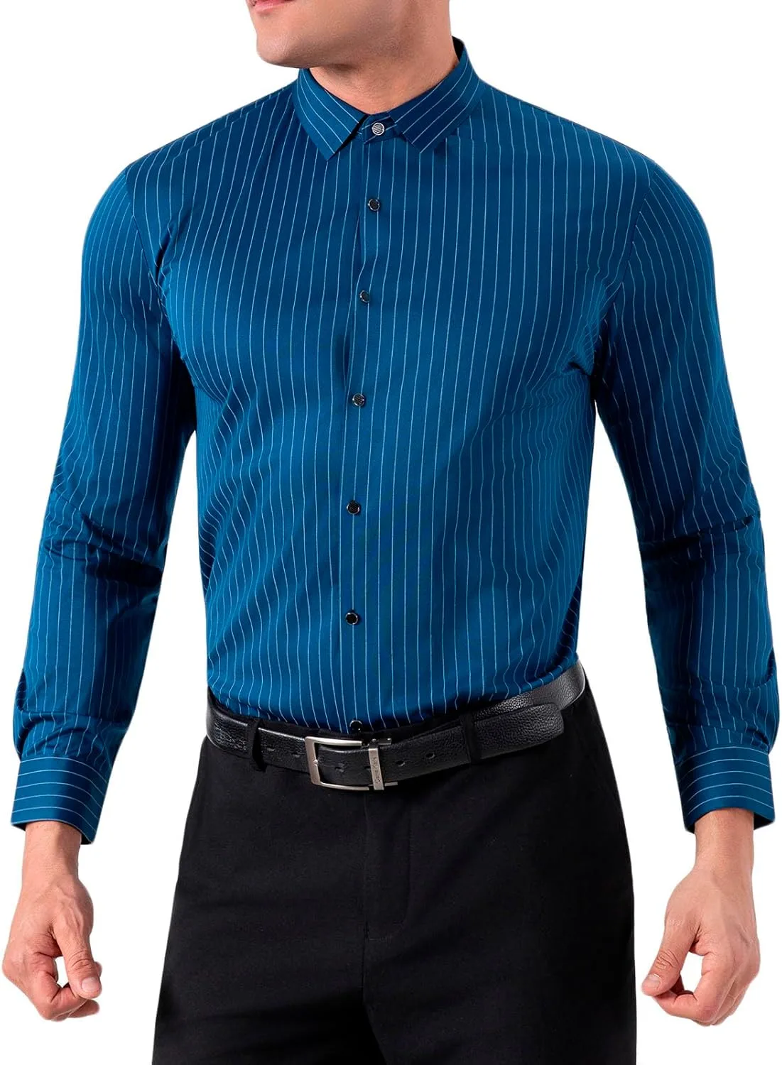 

Футболка-водолазка для мужчин, Long Sleeve, Striped