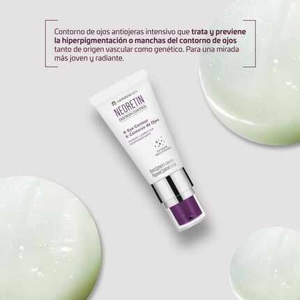 Cantabria Labs Neoretin Discrom Control K-Contour Eye Pigmenting 15 мл Депигментирующие антизагрязняющие кольца для глаз 15 мл — фото 2