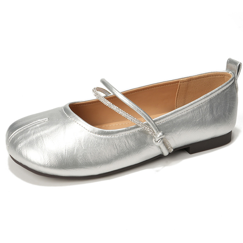 GOSO Мэри Джейн туфли женские серебристые, цвет Silver