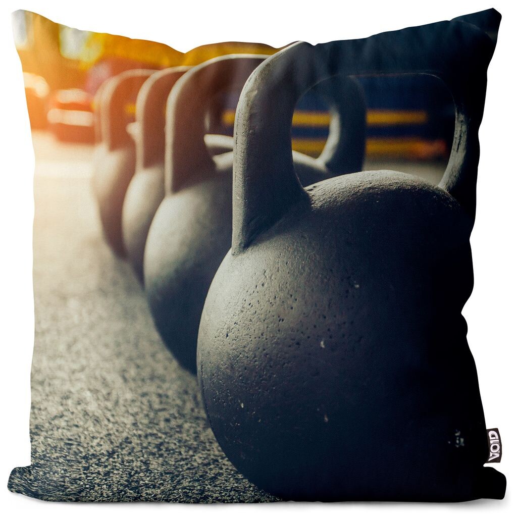 

VOID Kettlebells Фитнес Спортивная подушка Чехол Полиэстер Водонепроницаемая уличная подушка для дома Размер: 80 x 80 см