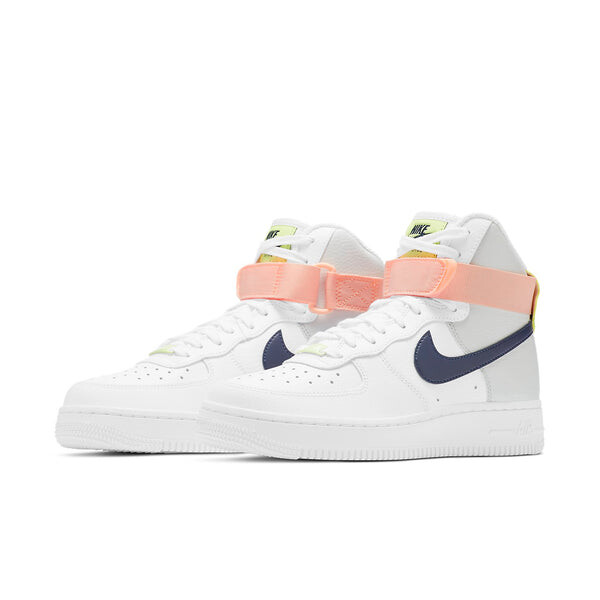 Кроссовки air force 1 высокие Nike, белый — фото 3