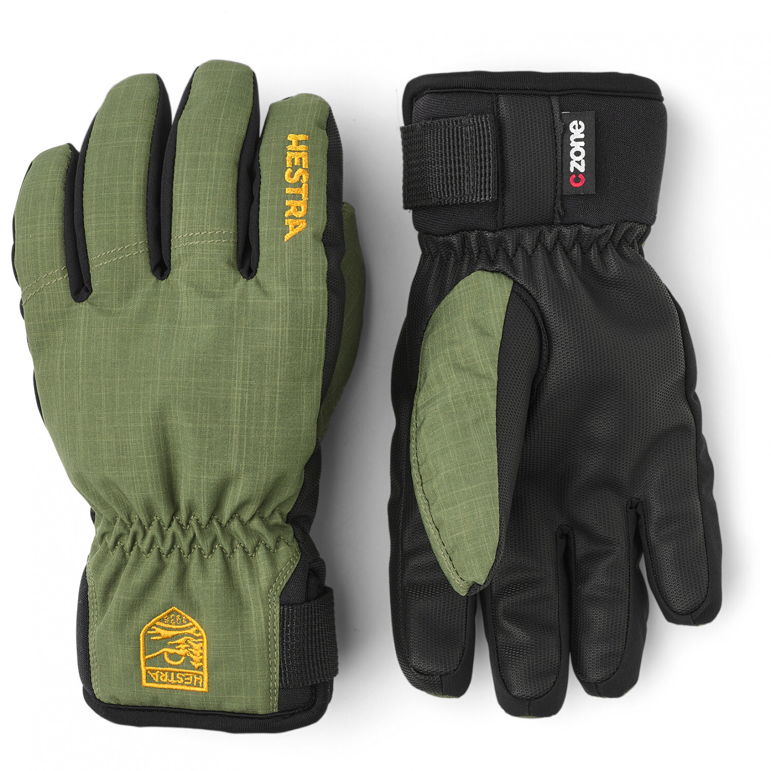 

Перчатки Hestra Ferox Primaloft 5 Finger, зеленый
