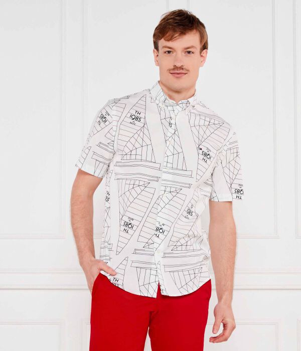 

Футболка Flex Regular fit Tommy Hilfiger, белый