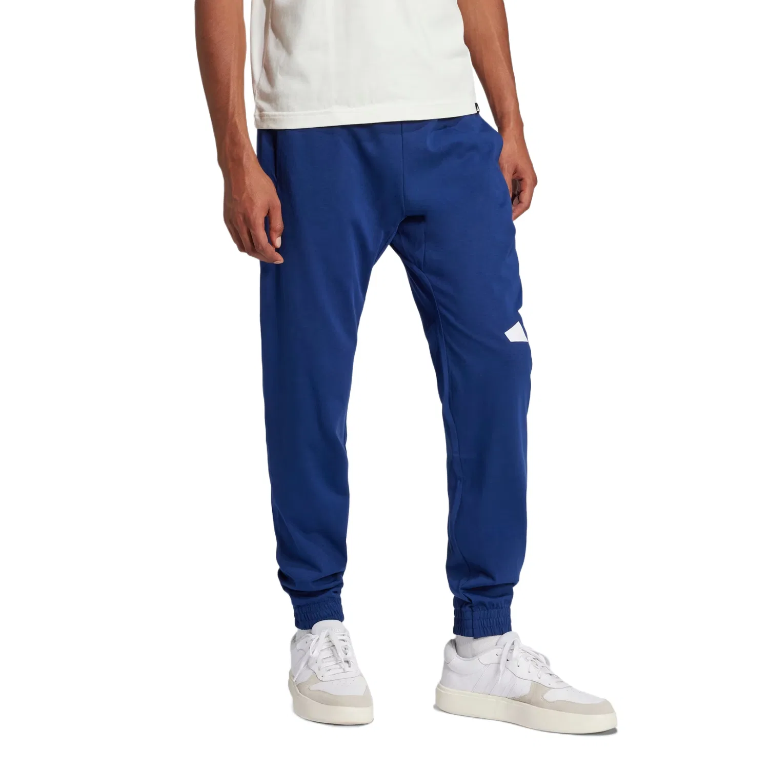 Спортивные штаны из трикотажа ESSENTIALS, мужские Adidas, Blue — фото 3