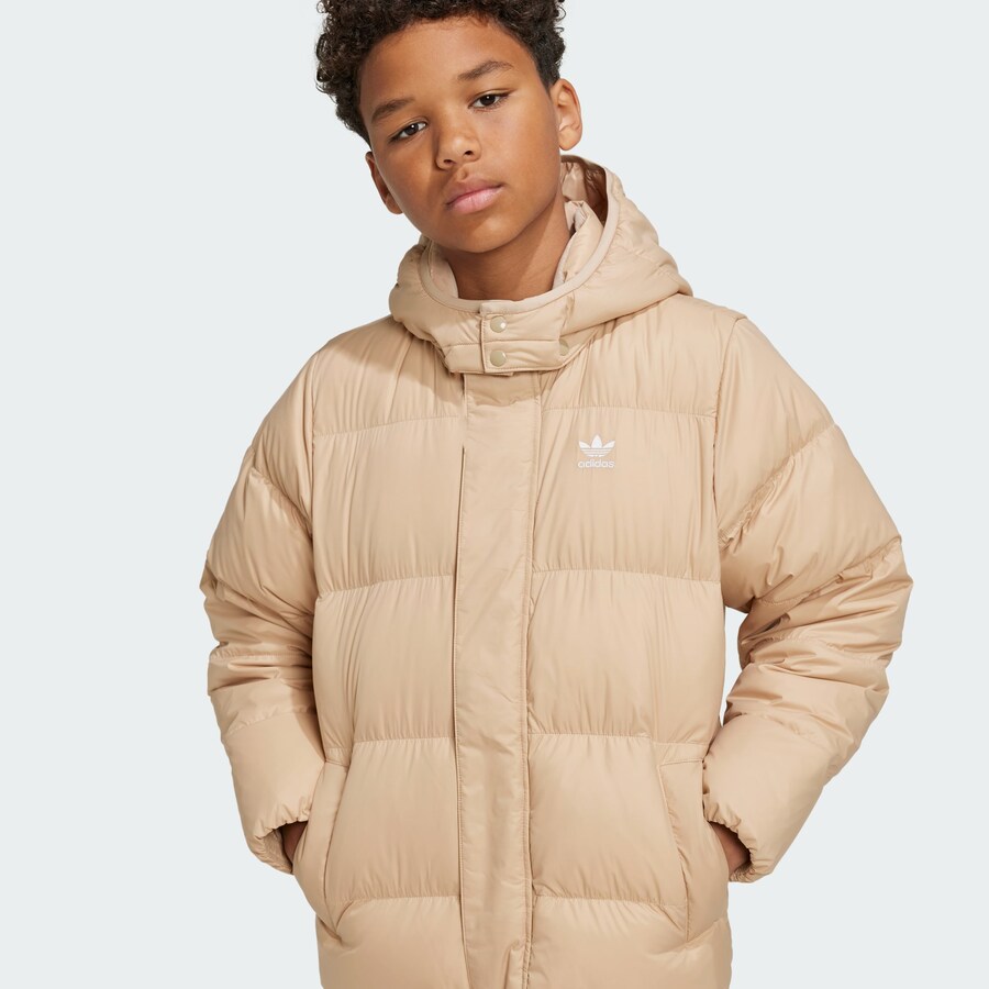 Зимняя куртка ADIDAS ORIGINALS Adicolor, цвет Nude — фото 3