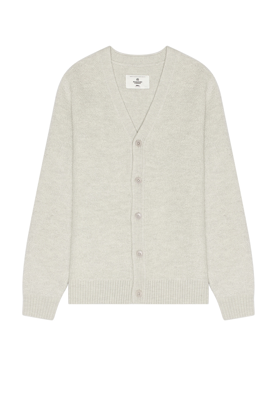 

Текстурированный кардиган из букле Reigning Champ, light grey