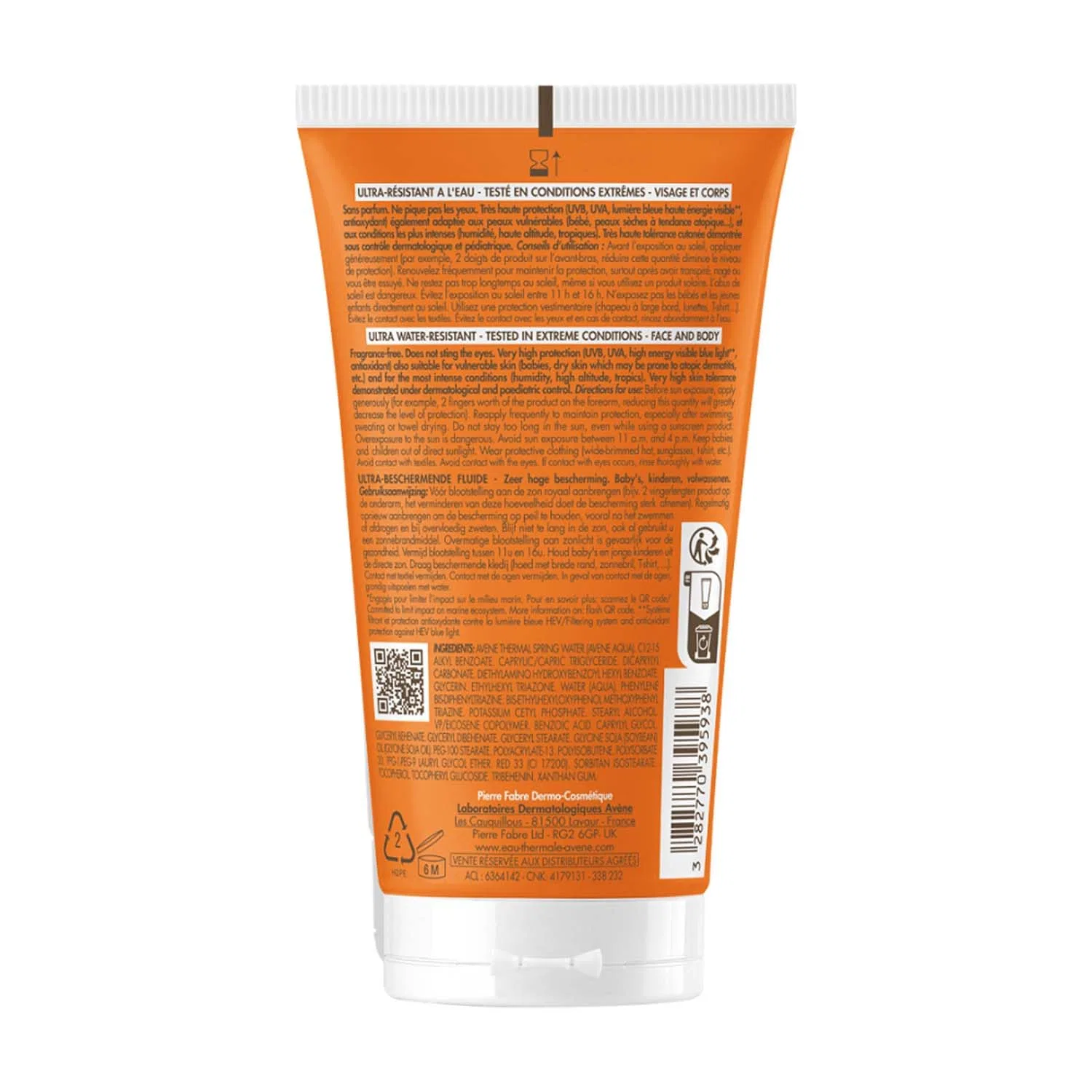 Солнцезащитный флюид AVÈNE Intense Protect SPF 50+ Avene — фото 2