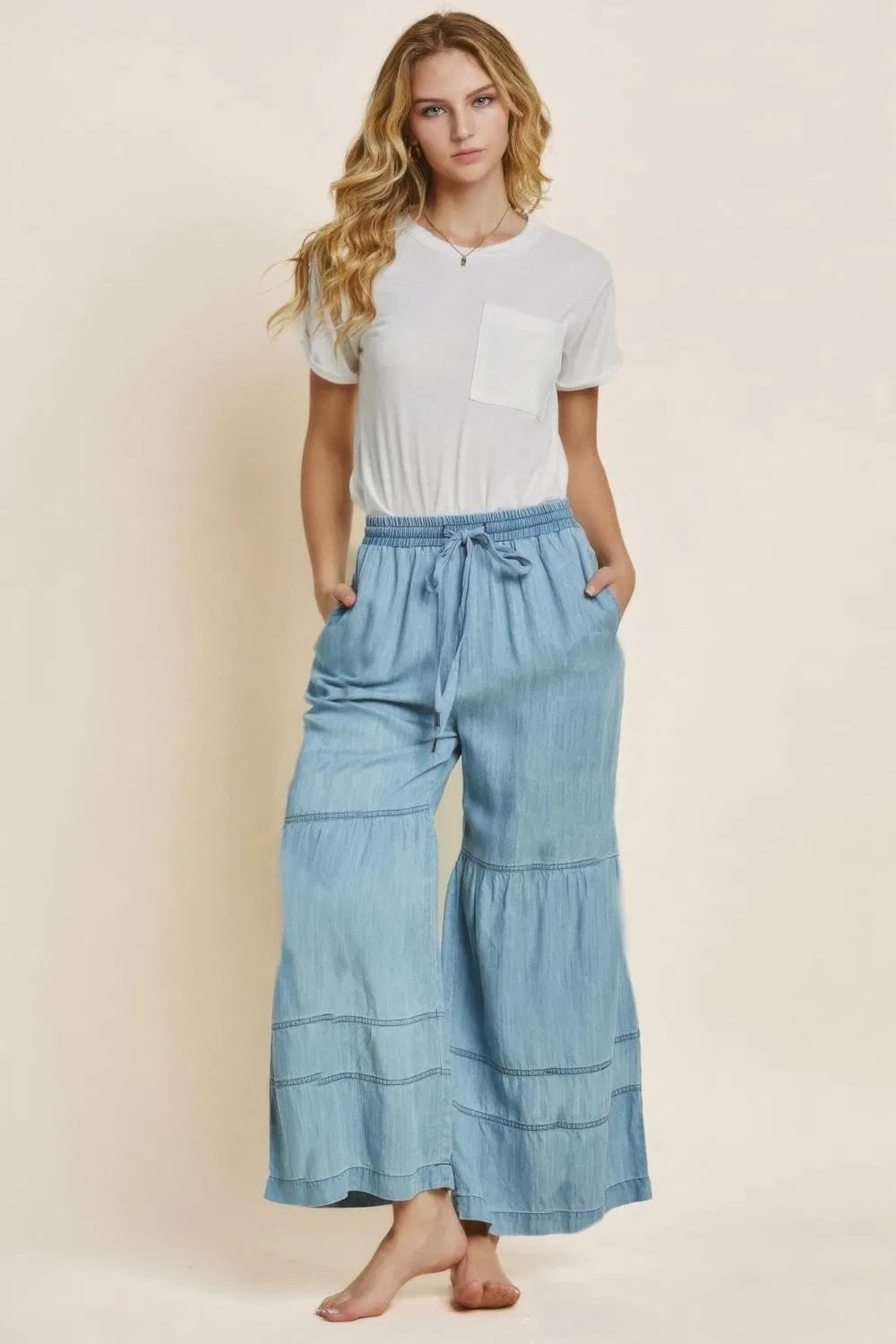 Джинсы Washed Denim — фото 2