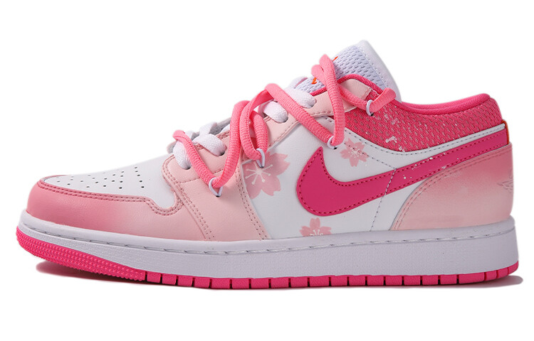 

Баскетбольные кроссовки Air 1 Vintage женские с низким верхом розовый/белый Jordan