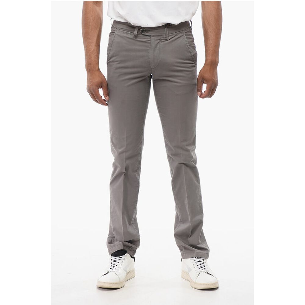 

Брюки-чиносы ID Stretch из хлопка Corneliani, Gray