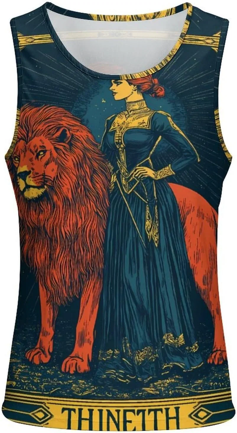 Мужской топ-безрукавка Tarot Card, бренд Generic, стиль Style — фото 2