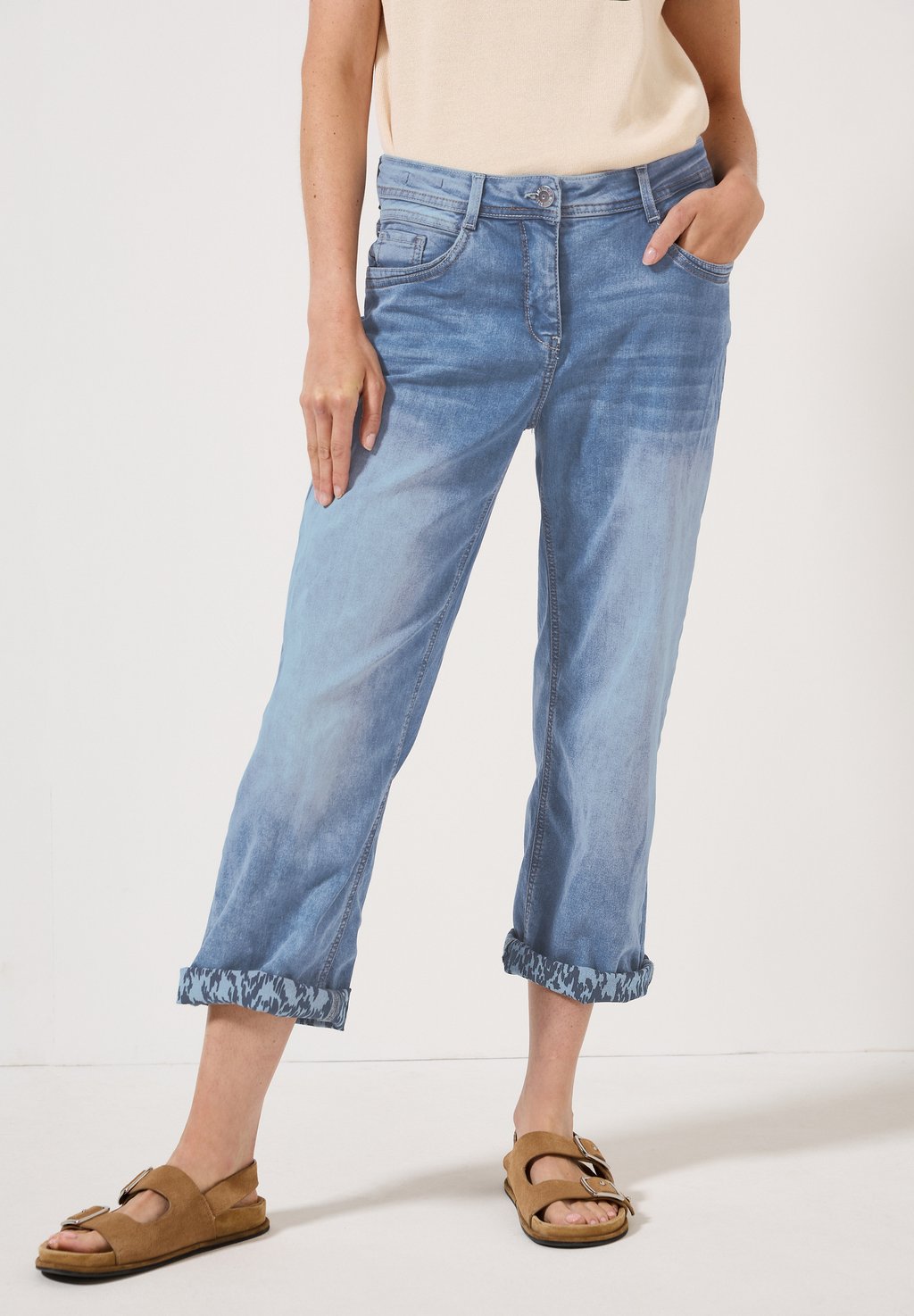 

Джинсы прямого кроя Street One, цвет Blau