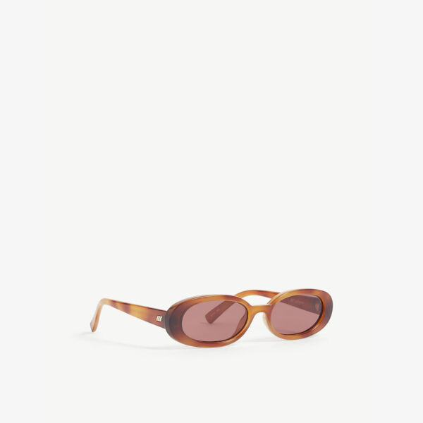 Солнцезащитные очки Le Specs Outta Love, розовый/черепаховый — фото 3