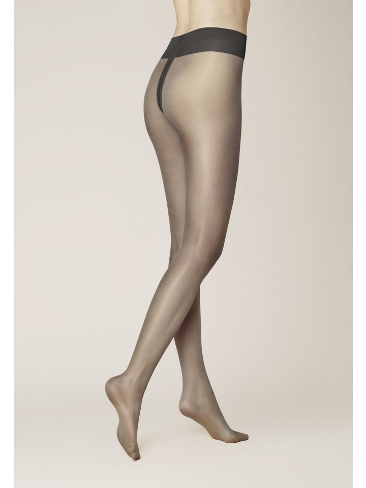 

Kunert Полупрозрачные мерцающие колготки Moonlight 15 антрацитового цвета