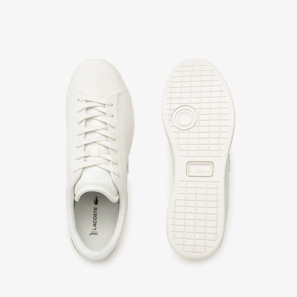 Мужские кожаные кроссовки Lacoste Carnaby Set, белые — фото 4