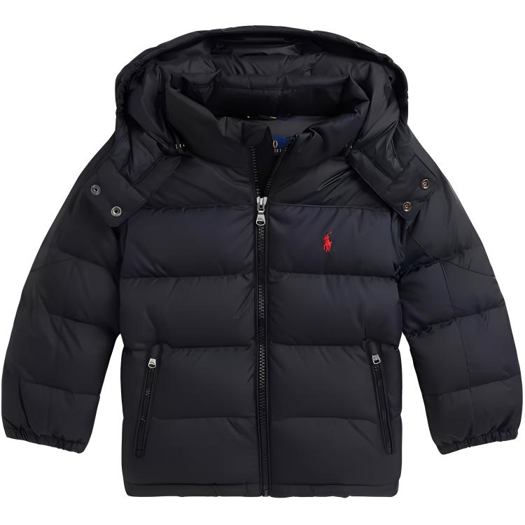

Пуховик FW24 черный детский Polo Ralph Lauren