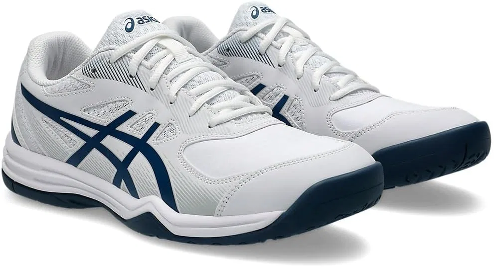 Кроссовки теннисные ASICS Court Slide 3, White Mako Blue — фото 4