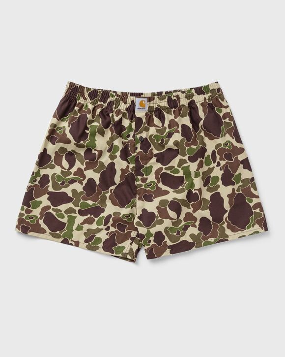 

Боксеры Carhartt Wip Cotton Boxer, цвет camo duck, green