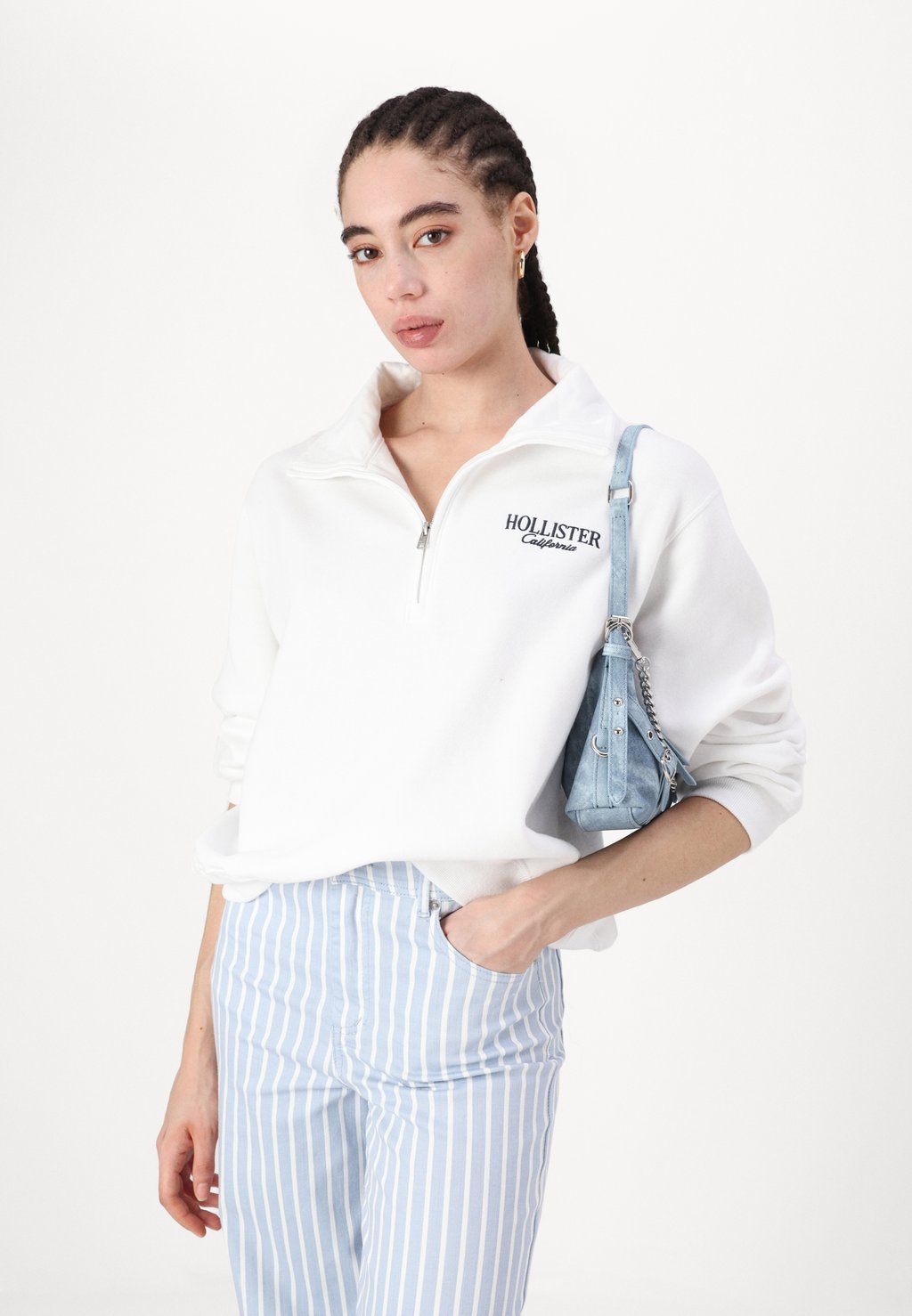 

Толстовка EMEA BASE LOGO Hollister Co., белый