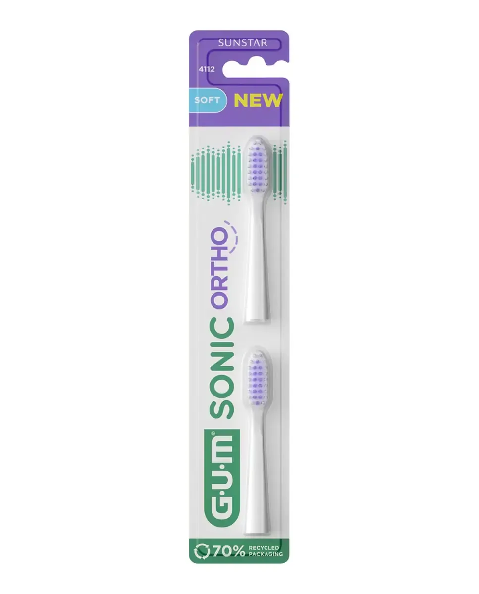 Запасные части для щетки Sonic Ortho Gum