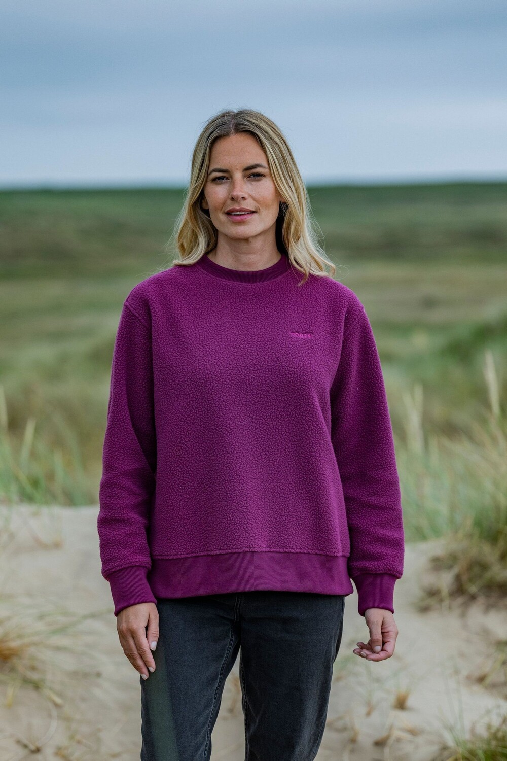 

Женский джемпер Clayborne из шерпы Tog 24, фиолетовый