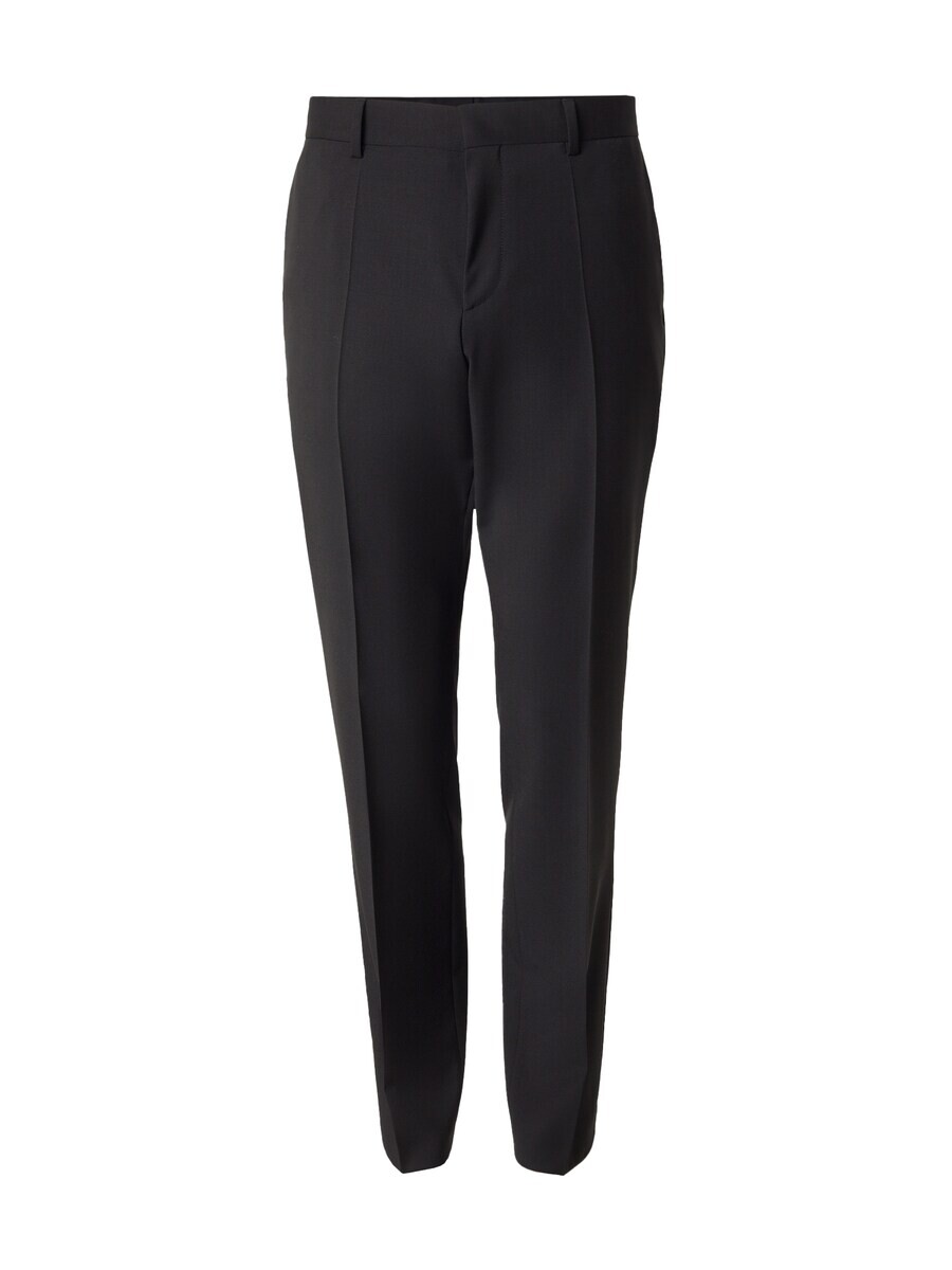 

Тканевые брюки BOSS Regular Pleat-Front Pants Genius, черный