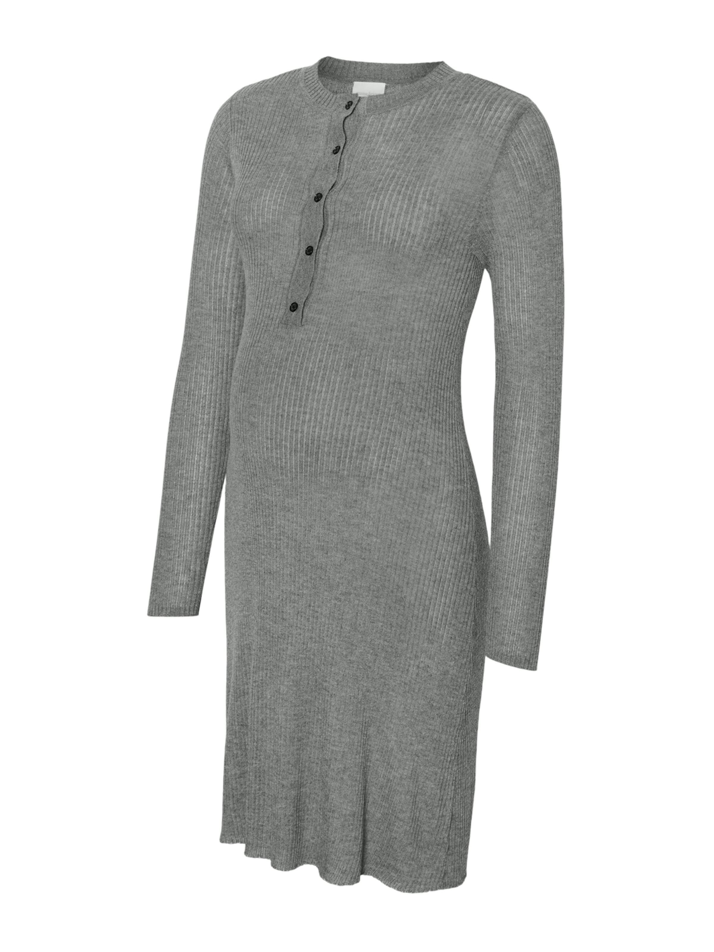 

MAMALICIOUS Вязаное платье 'MLOFELIA LIA' в цвете Basalt Grey