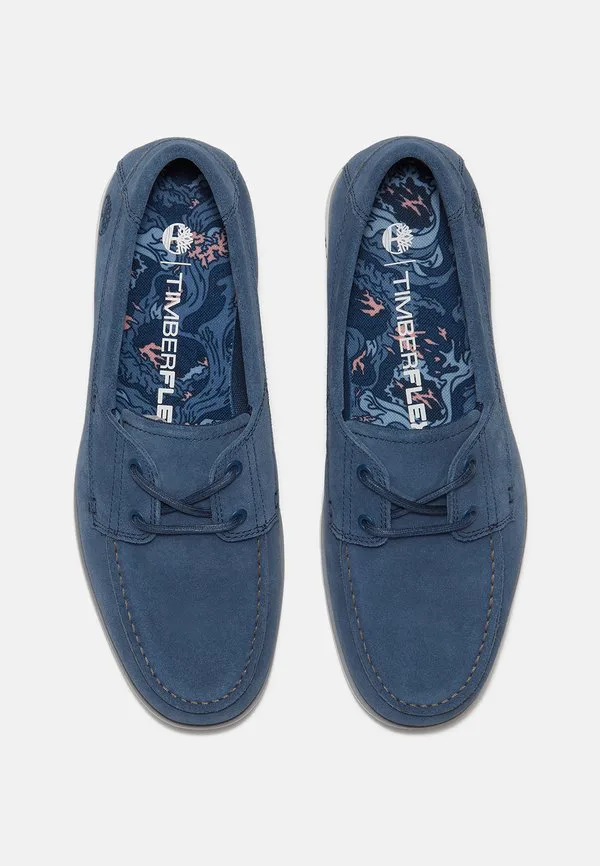 Повседневные кроссовки grafton bay на шнуровке Timberland, Dark Blue Suede — фото 3
