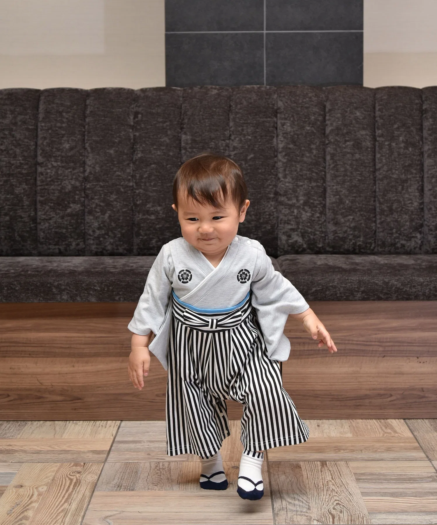【Aenak】Комбинезон Haori Hakama для мальчиков — фото 3