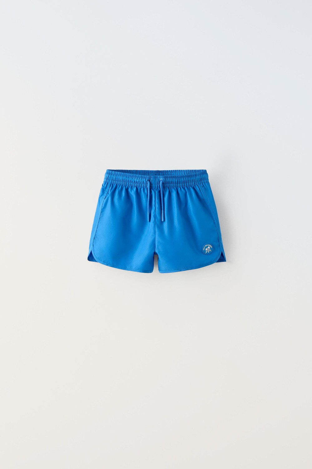 

6-14 лет/быстросохнущие шорты для плавания ZARA, голубоватый