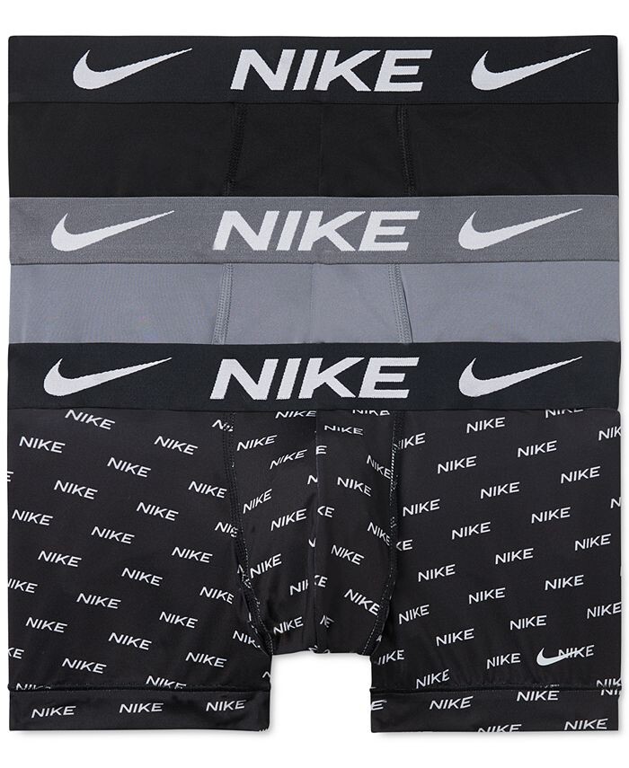 

Мужские 3-комп. Микробагажник Dri-FIT Essential Nike, цвет Black Nike Logo