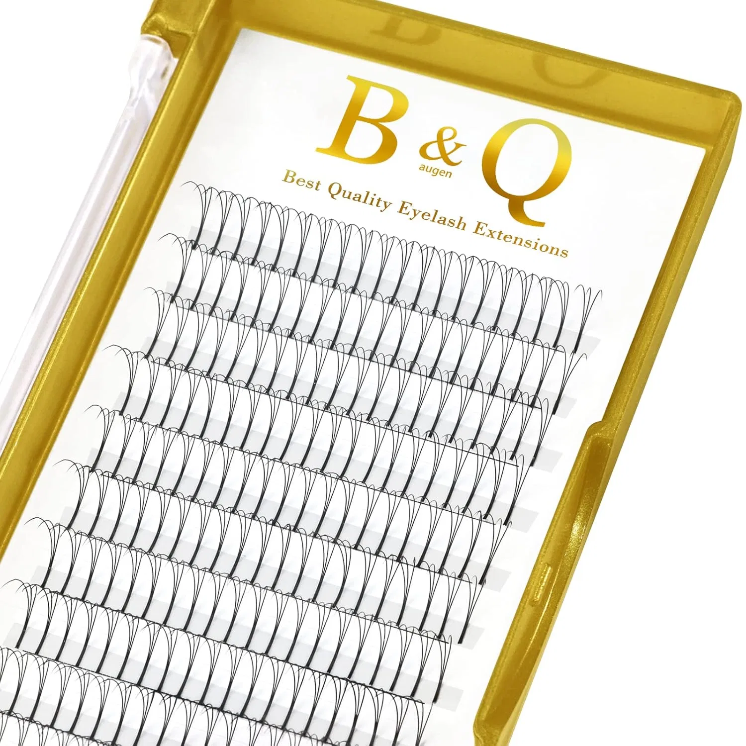Готовые пучки ресниц 3D-D-0.07-12 от B&Qaugen B&Qaugen, 3D-C-0.07-13