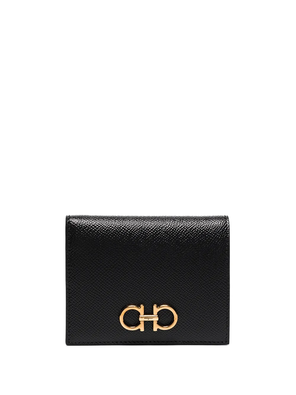 

Бумажник с декором Gancini Ferragamo, черный