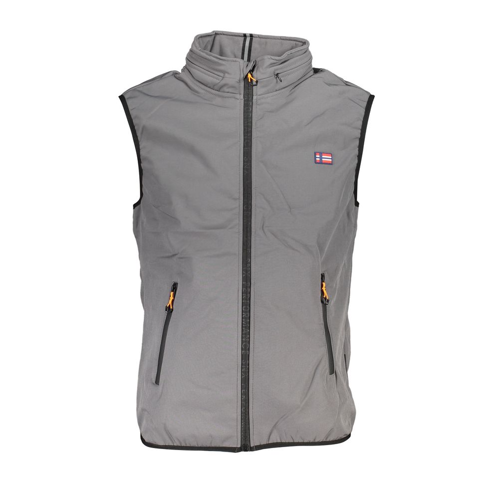 

Куртка из серого полиэстера Nautica