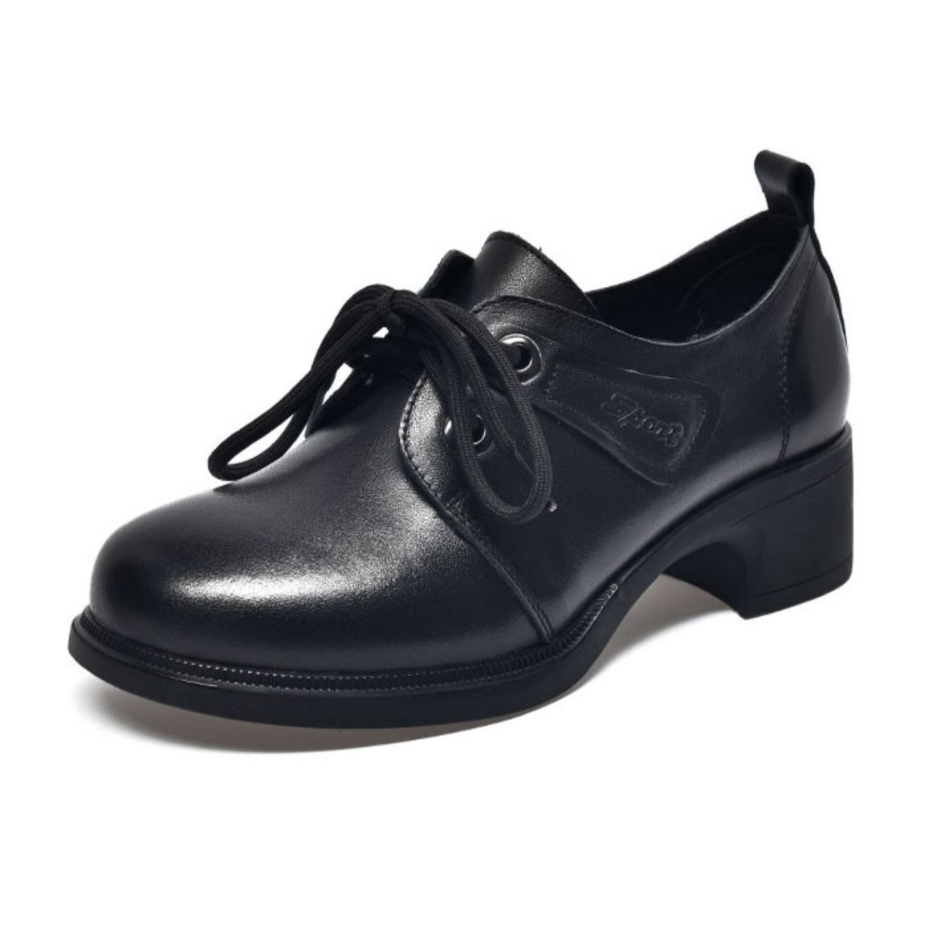 Повседневные туфли 5 см женские Devanro, Black