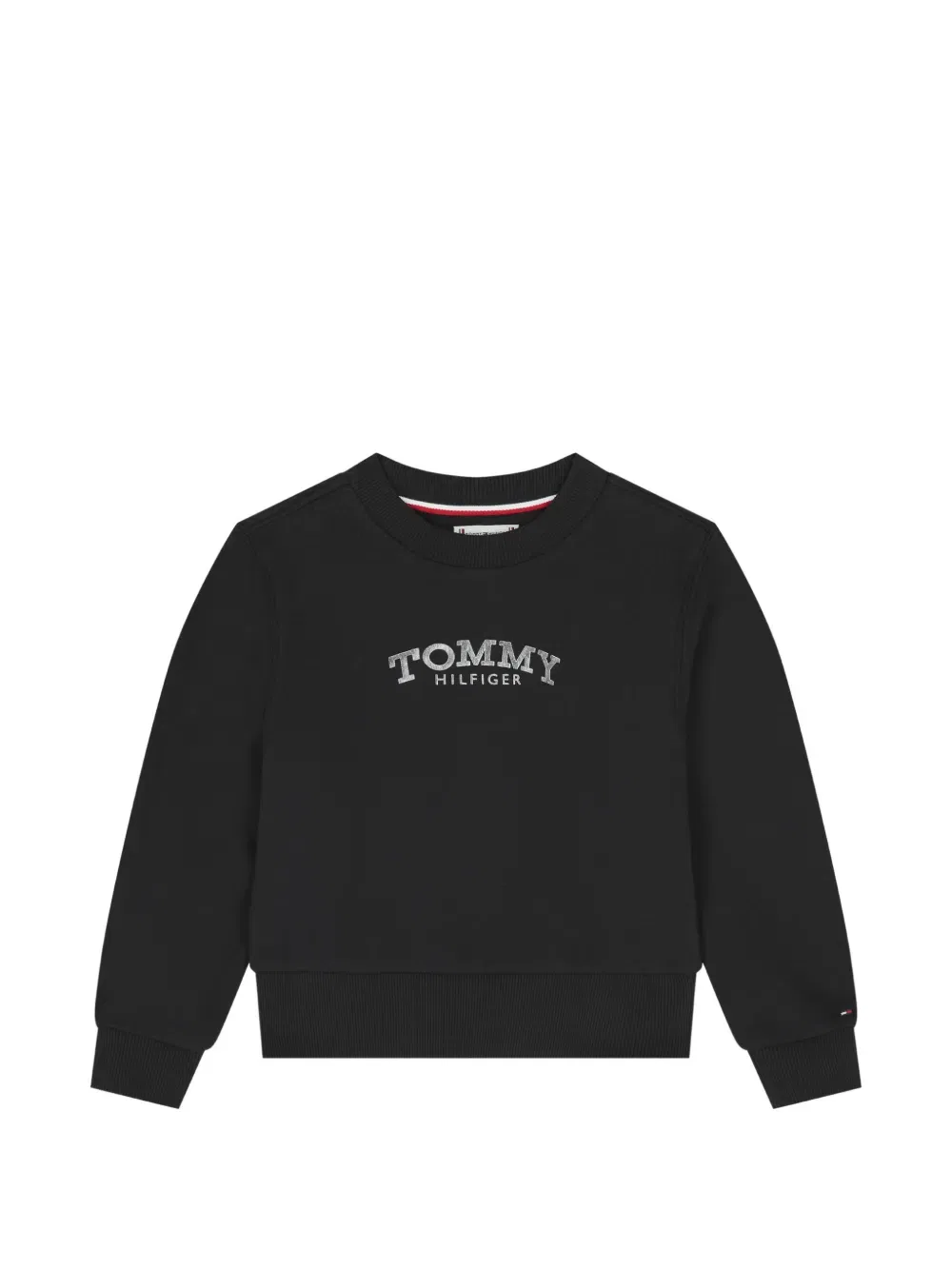 Комплект леггинсов с логотипом (два комплекта) Tommy Hilfiger Junior, черный — фото 3