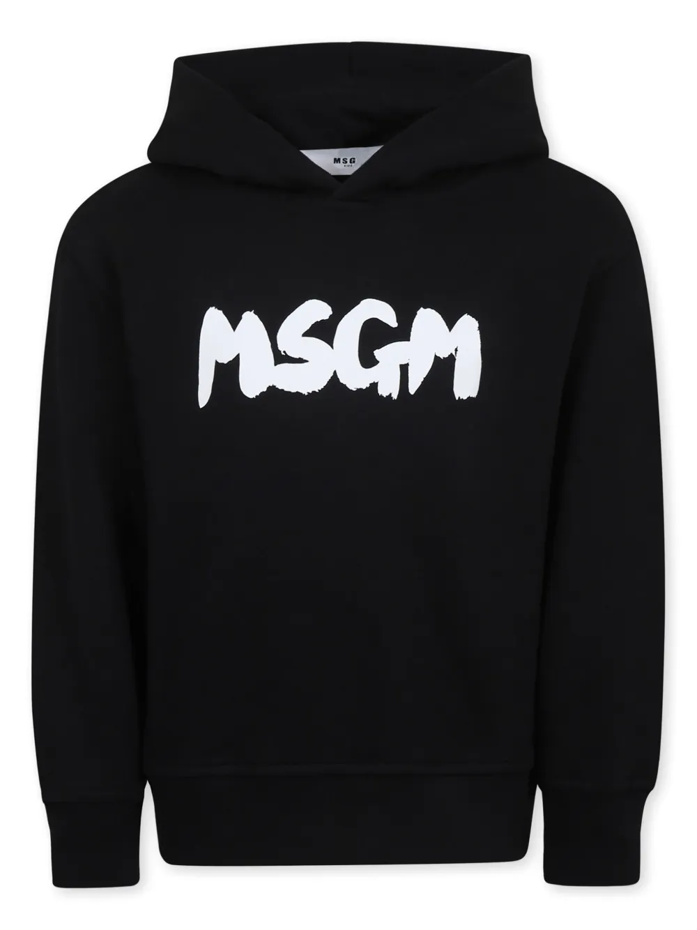 

Худи с логотипом MSGM Kids, черный