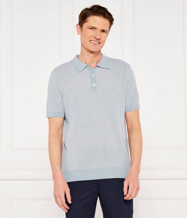 

Льняная рубашка поло 13 lindo-pr Regular fit Windsor, синий