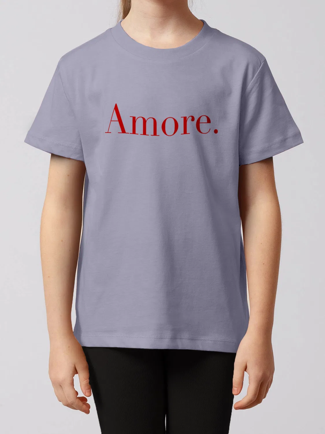 Футболка 'Amore' Watabout.Kids, Dusty Blue — фото 2